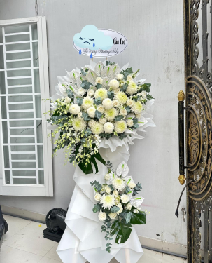 Hoa chia buồn Bến Lức - Đặt hoa online giao nhanh 