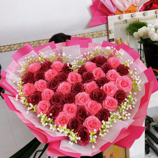 Hoa hồng sáp - Hoa sáp Bến Lức Long An 
